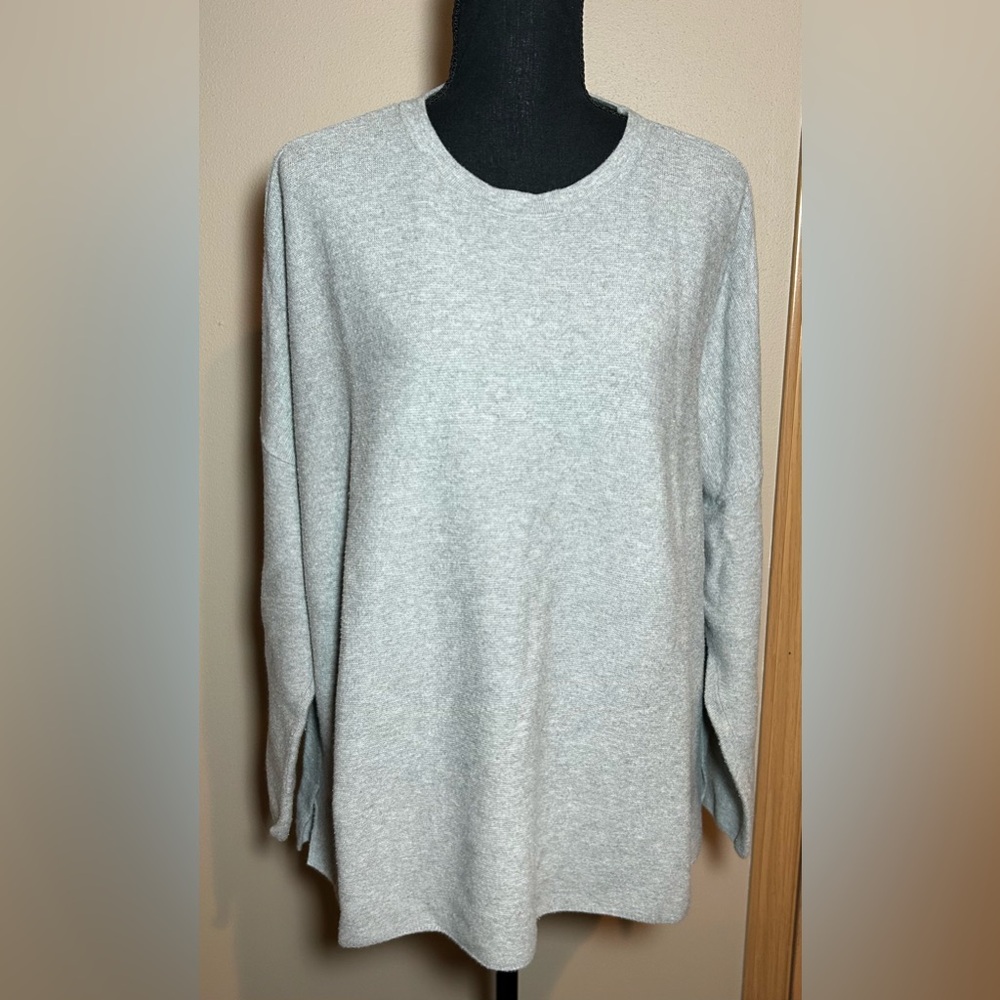 J.Jill Women's Grey Crew Neck
Sweater in 2X